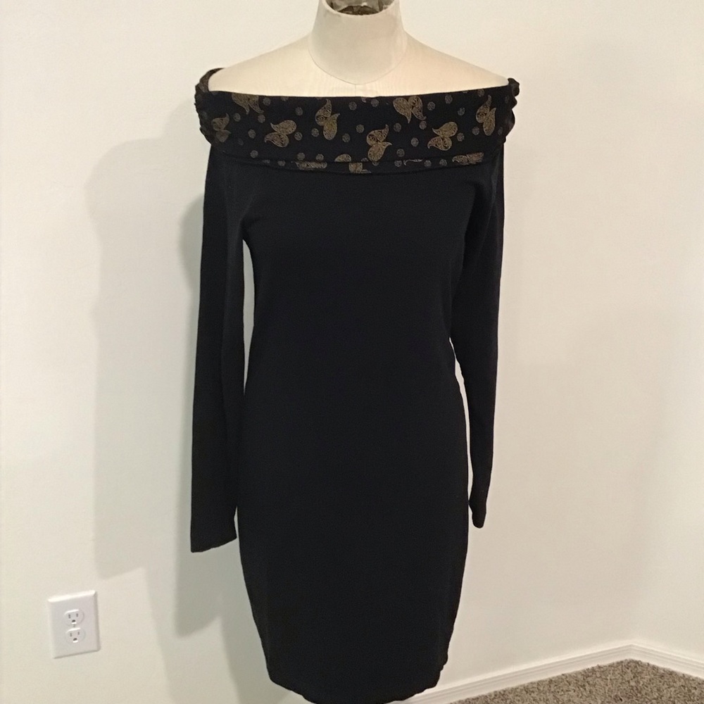 French connection off shoulder dress, size large